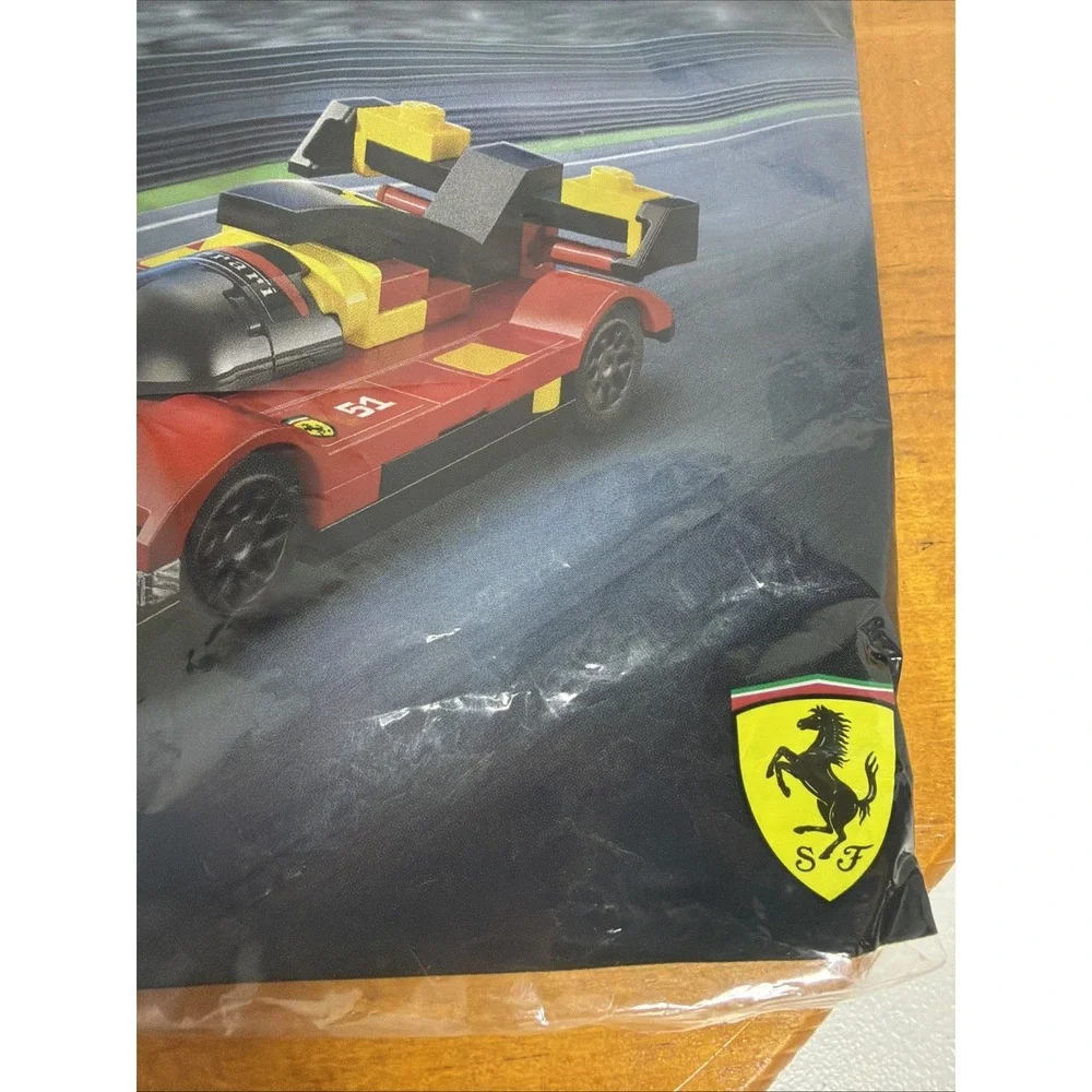 LEGO Speed Champions Ferrari 499P Hypercar 30709 Paper Bag Set‎ – Factory Sealed